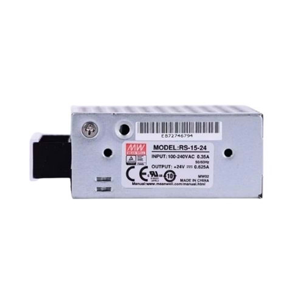 RS-15-24 MW 15W TEK ÇIKIŞ (24V-0,625)