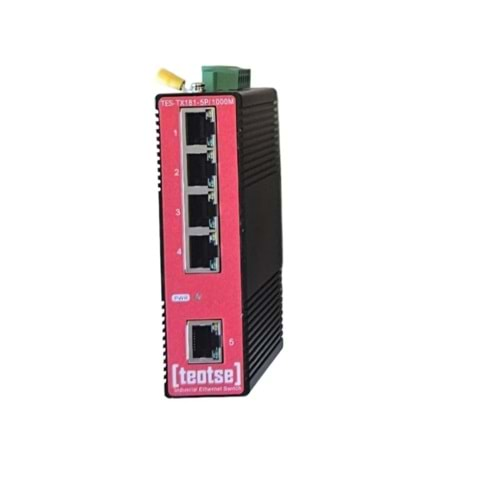 TES-TX181-5P/0100M ETHERNET SWİTCH 5 PORT